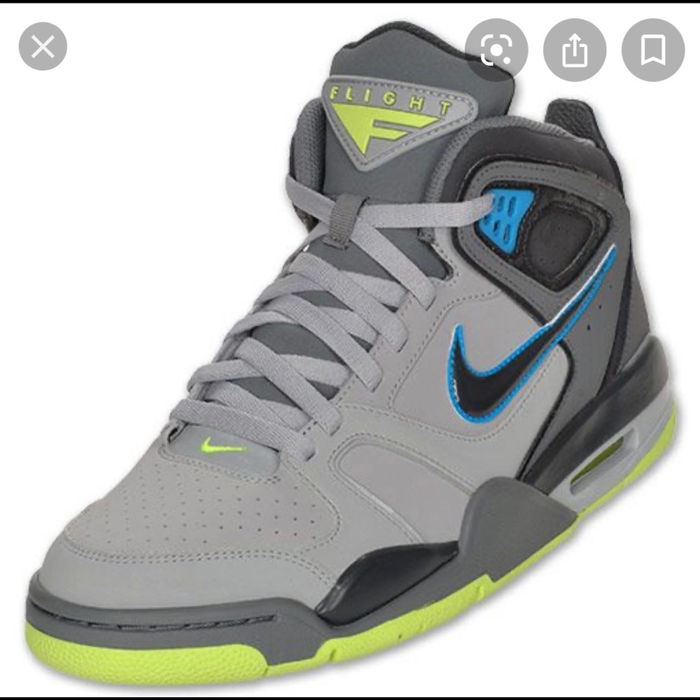 NIKE AIR FLIGHT FALCON in wolf grey
